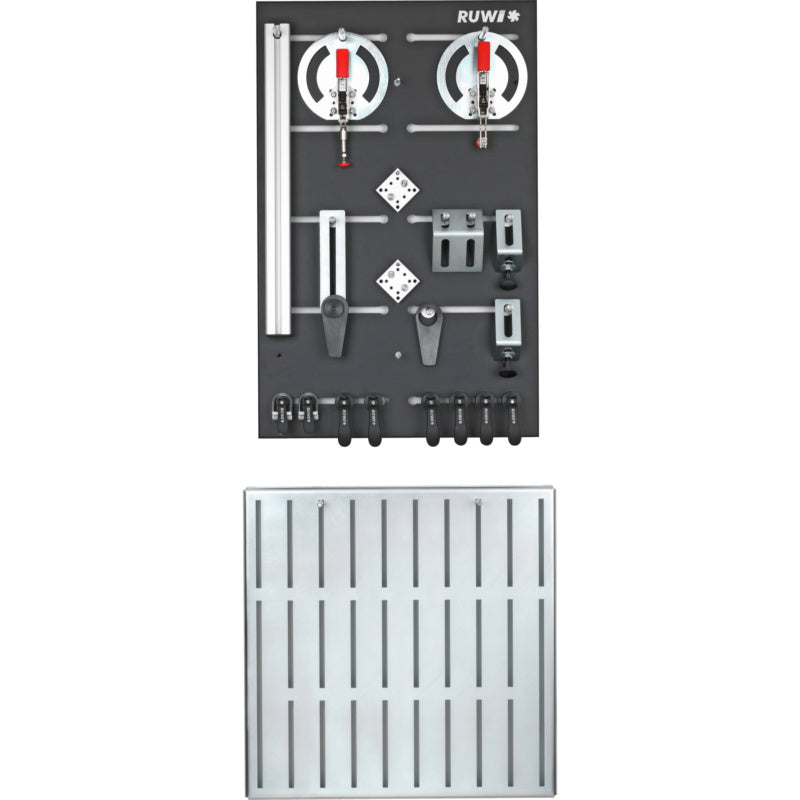 RUWI, upínací systém se základní deskou, v soupravě