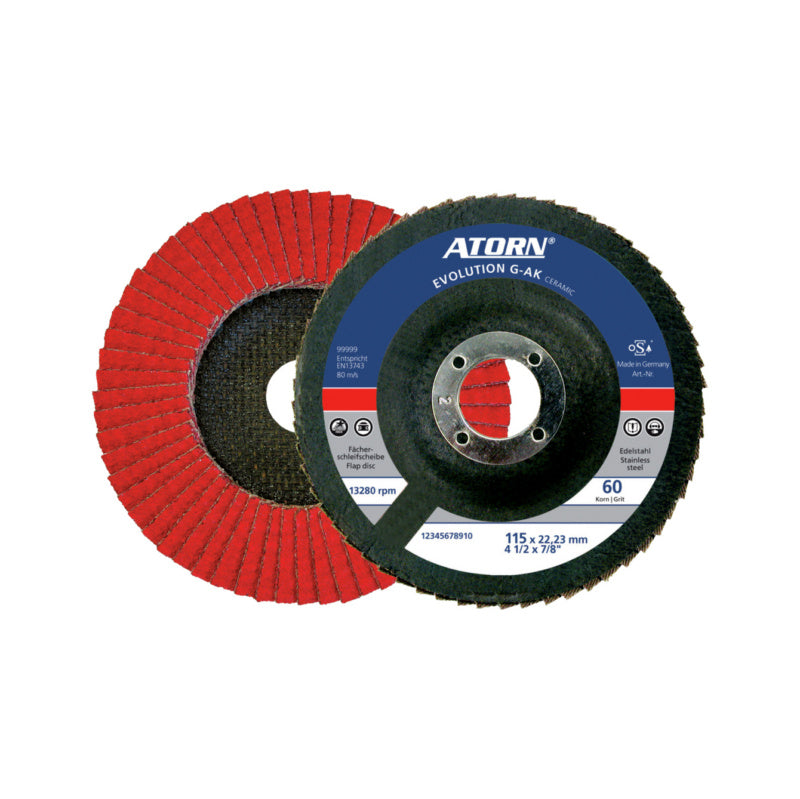 Brusný lamelový talíř