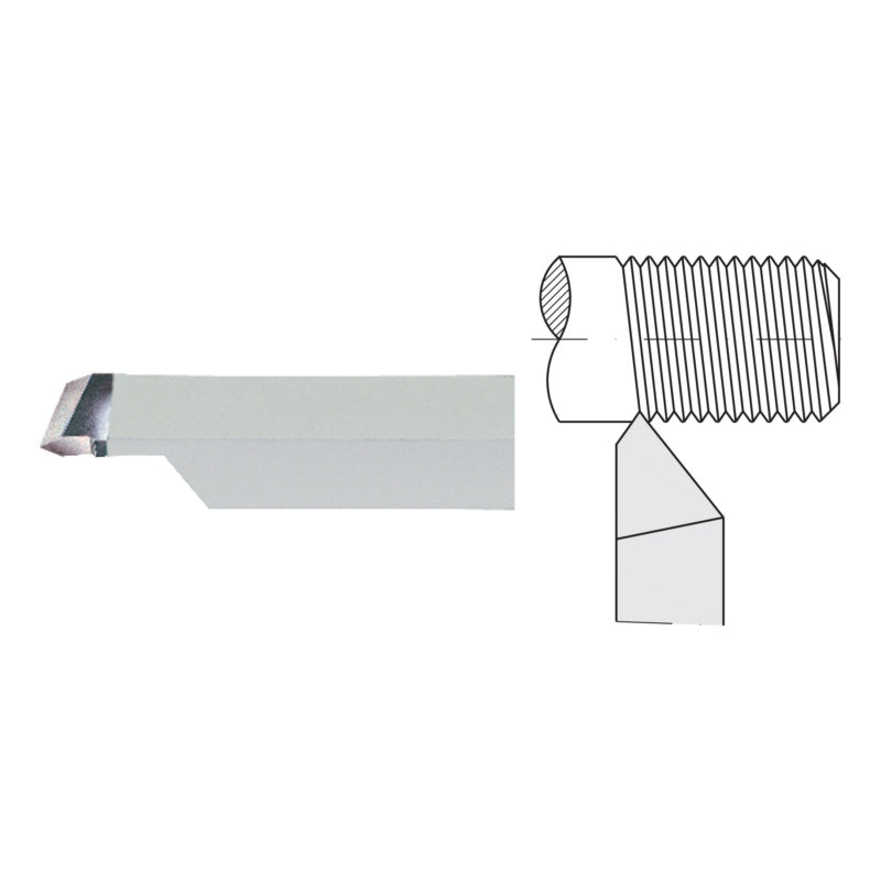 Závitovací soustružnický nůž, vnější