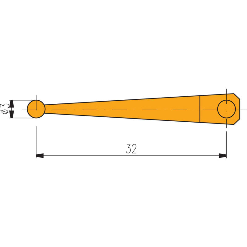 Měřicí dotyk pro sondu pro měření délky FMS