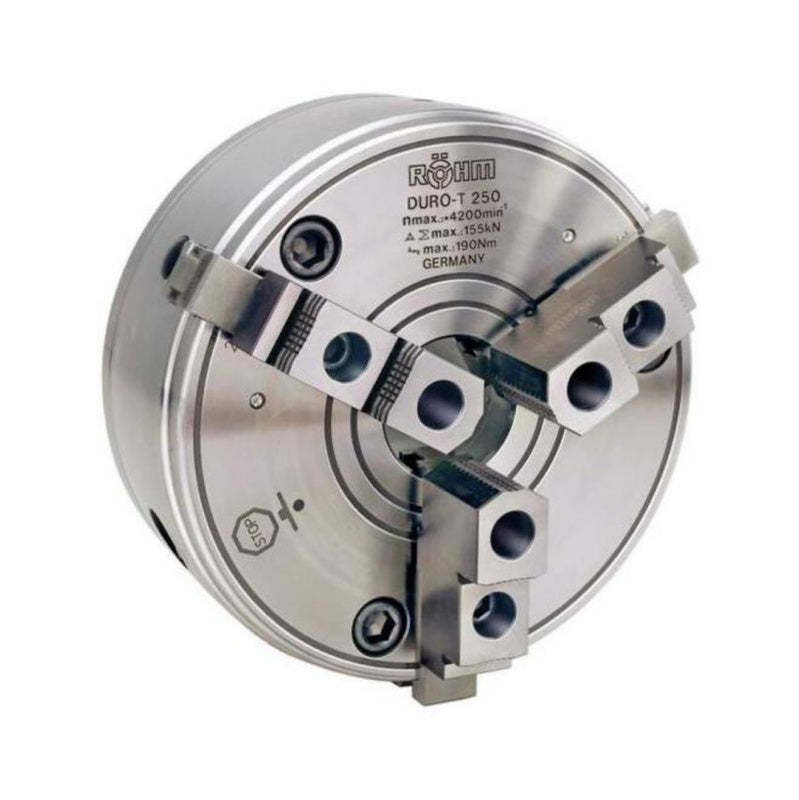 Sklíčidlo soustruhu s klínovou tyčí