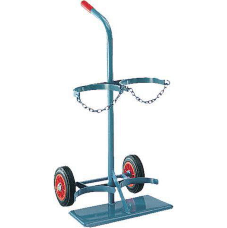 Vozík na ocelovou láhev, nástěnná konzola