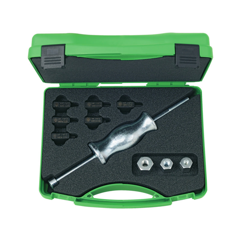 Sada kluzných kladiv