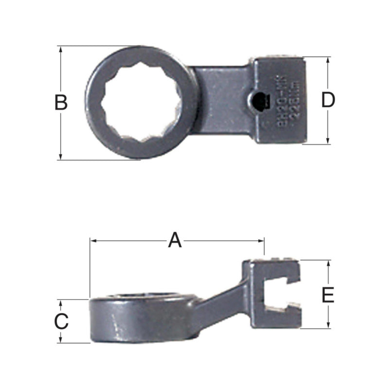 Rybinový očkový spojovací bit