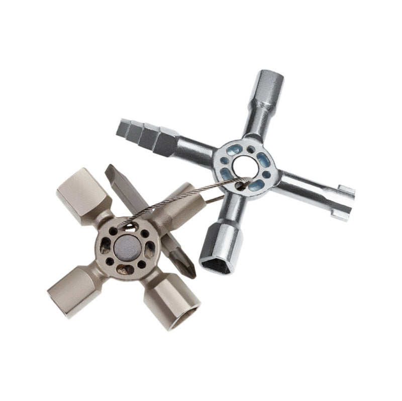 Skříňkový rozváděč, univerzální klíče