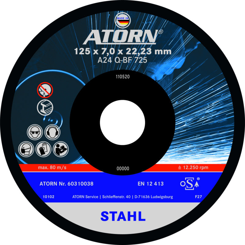 Hrubé brusné kotouče