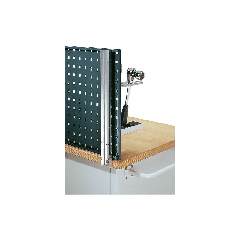 Příslušenství pro děrované panely, štěrbinové panely, nosné prvky