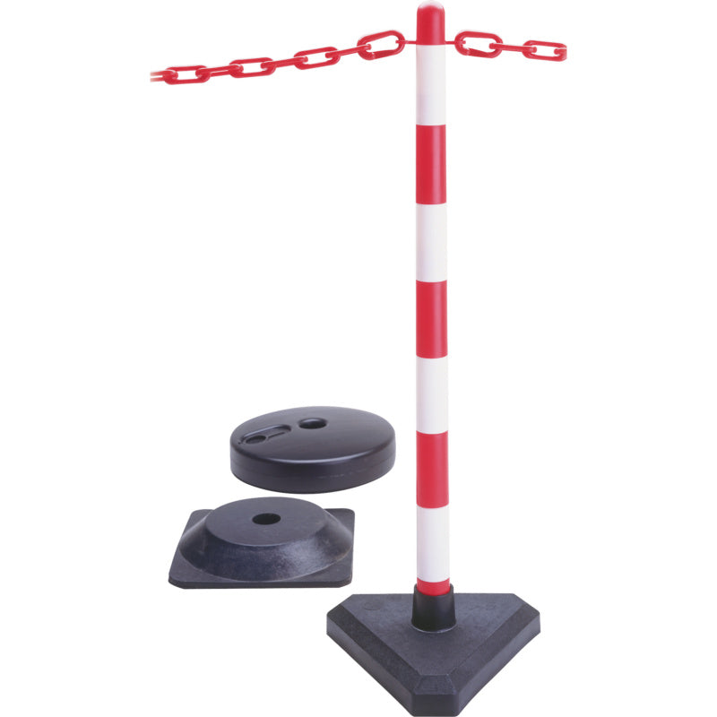 Zahrazovací sloupky s řetězem