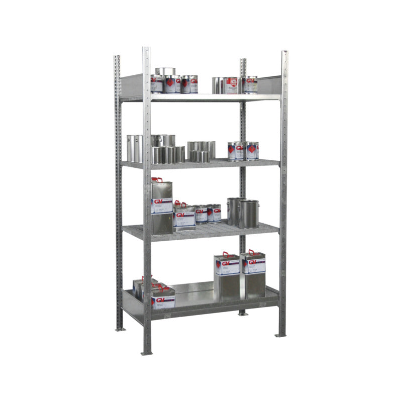 Regály na malé plechovky a obaly