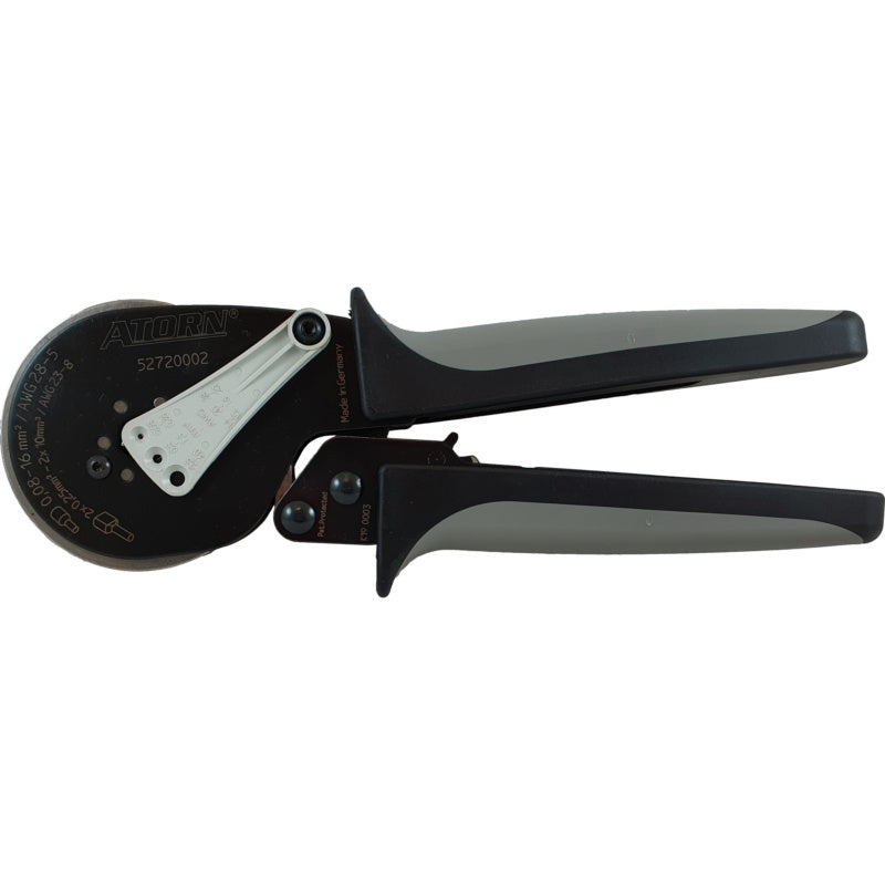 Krimpovací kleště na koncové dutinky a kabelové konektory