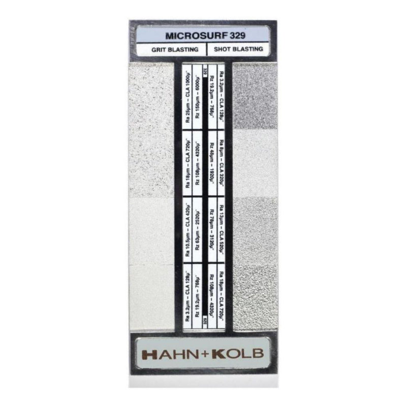 Porovnávací vzorky pro určování drsnosti povrchu, otryskávání kovů