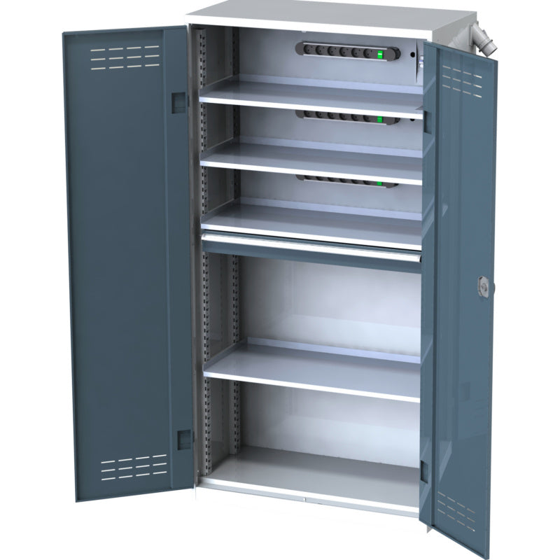 Nabíjecí skříň pro akumulátory