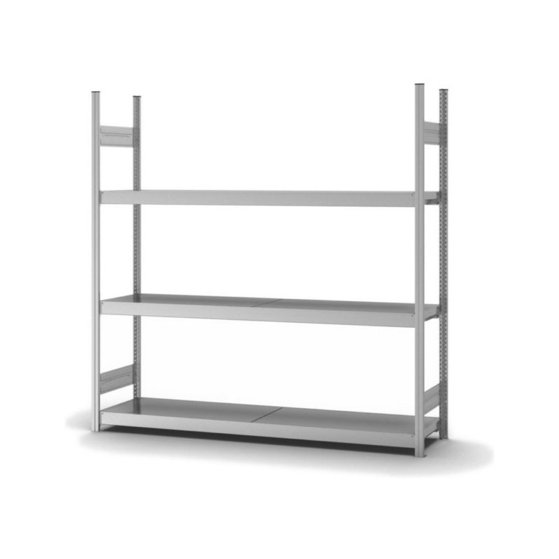 Regál s velkým odstupem rámů