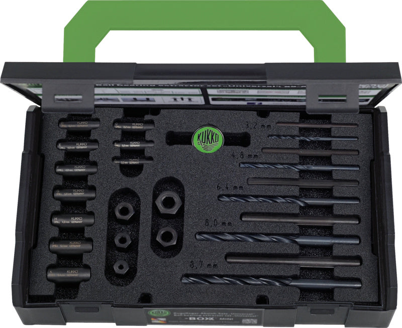 Sada vytahováků šroubů, 25 ks