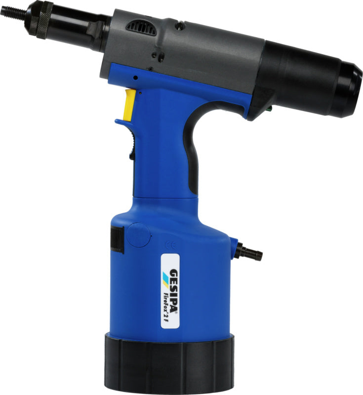 Pneumaticko-hydraulický narážeč slepých nýtovacích matic FireFox