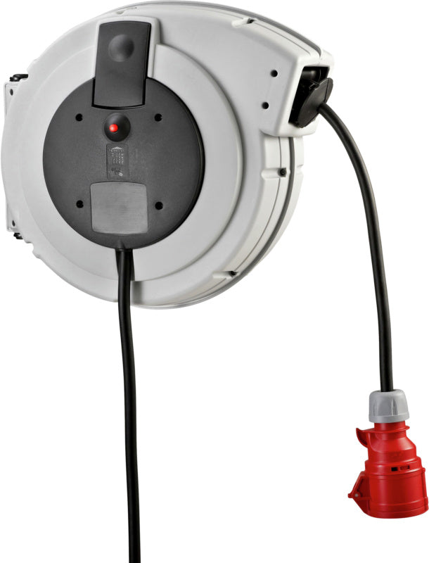 Kabelový buben s pružinovým protitahem