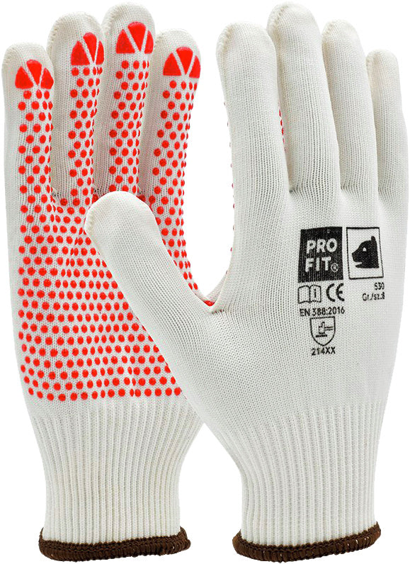 Pletené ochranné rukavice