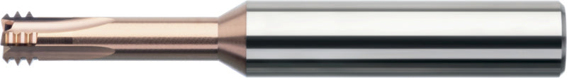 Vrtací závitová fréza, kruhová, slinutý karbid, rovná stopka HA