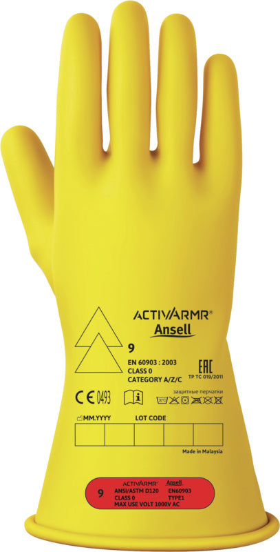 Elektrikářské ochranné rukavice