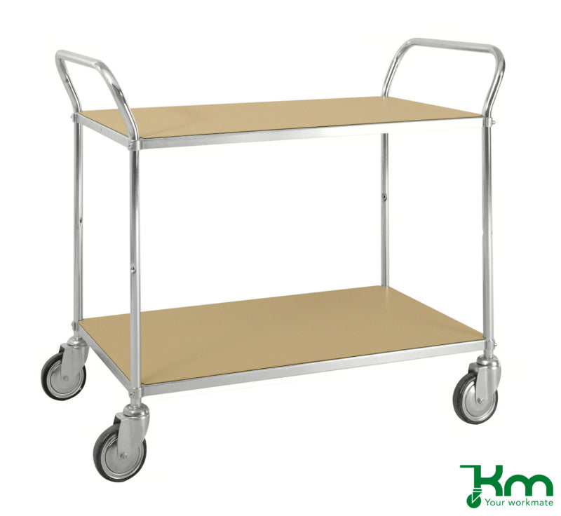 Stolový vozík ESD se dvěma ložnými plochami