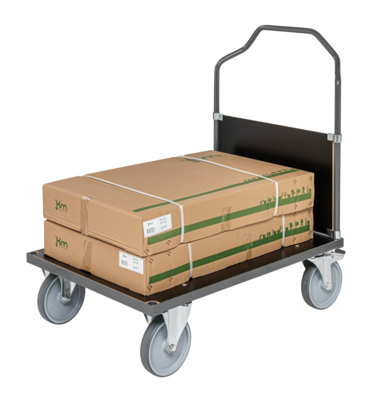 Plošinový vozík s čelní stěnou, řada ERGO