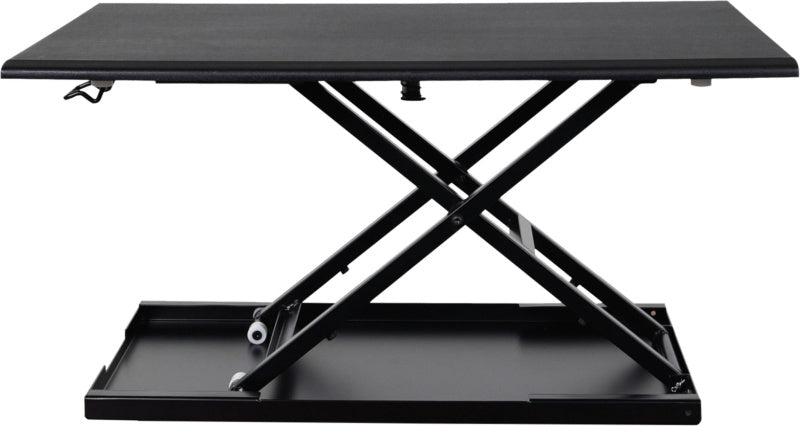 Výškově nastavitelný nástavec na pracovní stůl, pneumatický