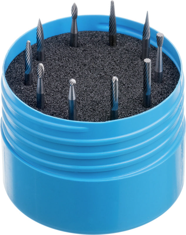 Sada karbidových fréz, 10 ks