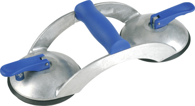 Ruční vakuová přísavka se 2 hliníkovými sacími hlavami