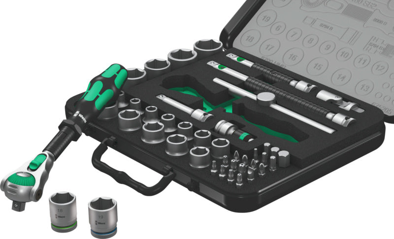 Sada nástrčných klíčů Zyklop Speed, 43 kusů