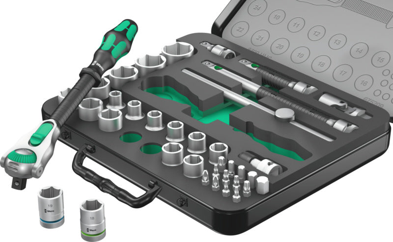 Sada nástrčných klíčů Zyklop Speed, 37 kusů