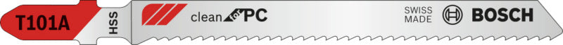 Listy přímočaré pily HSS T 101 A Clean for PC