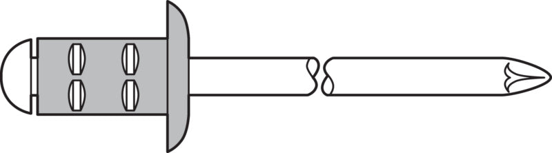 Univerzální slepé nýty PolyGrip