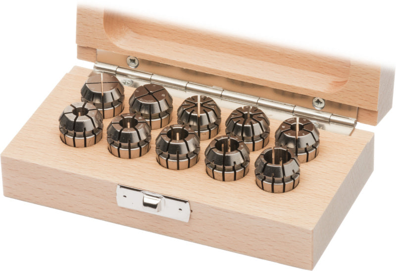 Sady přesných upínacích kleštin typu ER