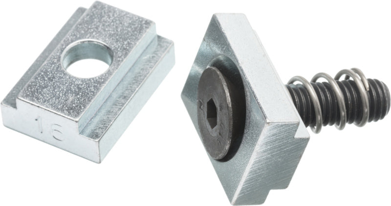 Kluzné bloky/pevné upínky do drážky T