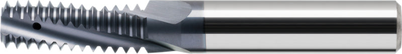Vícerozsahová závitová fréza, slinutý karbid TIAIN (M/MF) s radiálním vnitřním chlazením rovná stopka HA