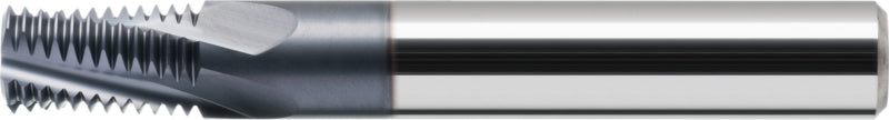 Vícerozsahová závitová fréza, slinutý karbid TIAIN (G) s axiálním vnitřním chlazením rovná stopka HA