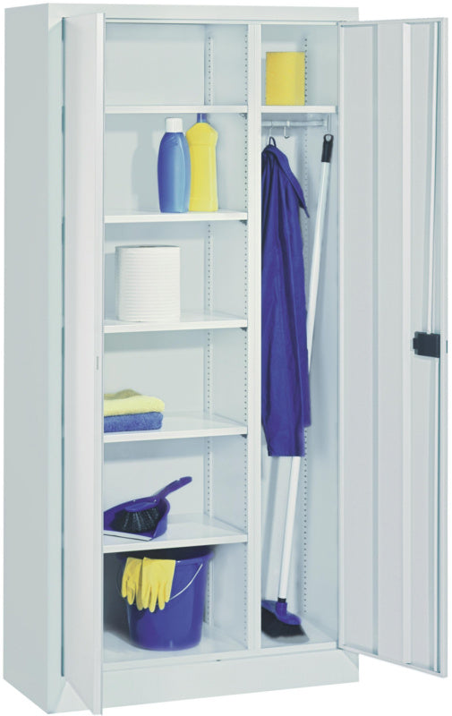 Univerzální skříň se šatní tyčí a policemi