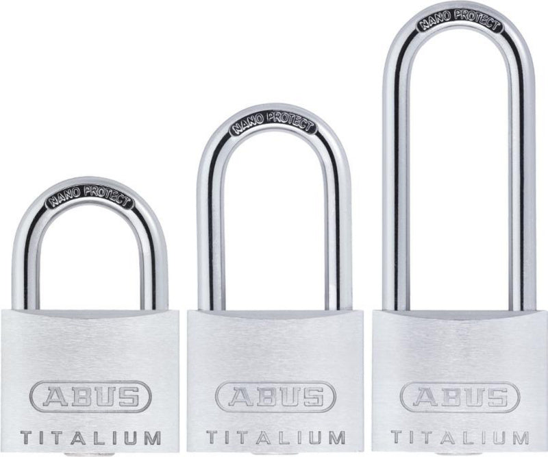 Visací zámky TITALIUM™, řada 64TI