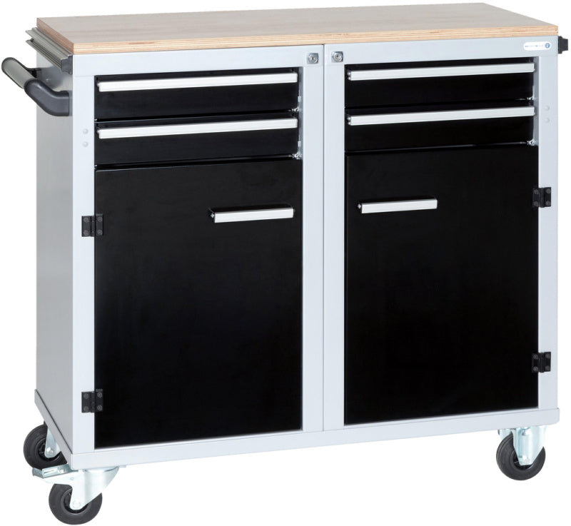 Dílenské stoly na kolečkách se závěsným systémem CLIP-O-FLEX