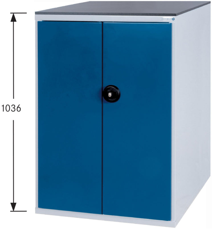 Tělo skříně s dveřmi, systém 800 S, výška 1036 mm