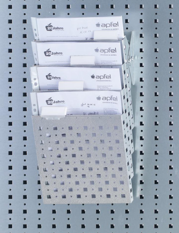 Sada přihrádek na dokumenty DIN A4, na výšku