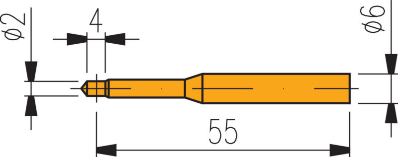 Válcová měřicí dotyková sonda