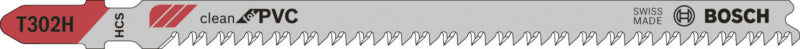 Listy přímočaré pily HCS T 302 H Clean for PVC
