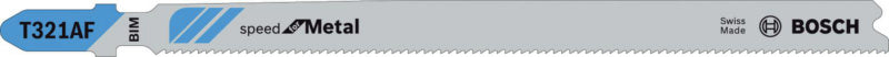 Bimetalové listy přímočaré pily T 321 AF Speed for Metal