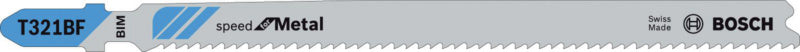 Bimetalové listy přímočaré pily T 321 BF Speed for Metal