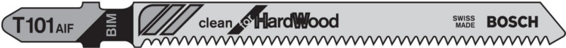 Bimetalové listy přímočaré pily T 101 AIF Clean for Hard Wood