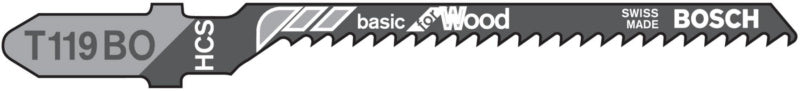 Listy přímočaré pily HCS T 119 BO Basic for Wood