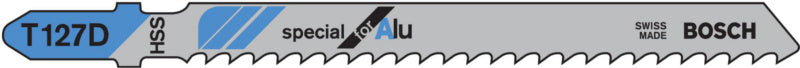Listy přímočaré pily HSS T 127 D Special for Aluminium