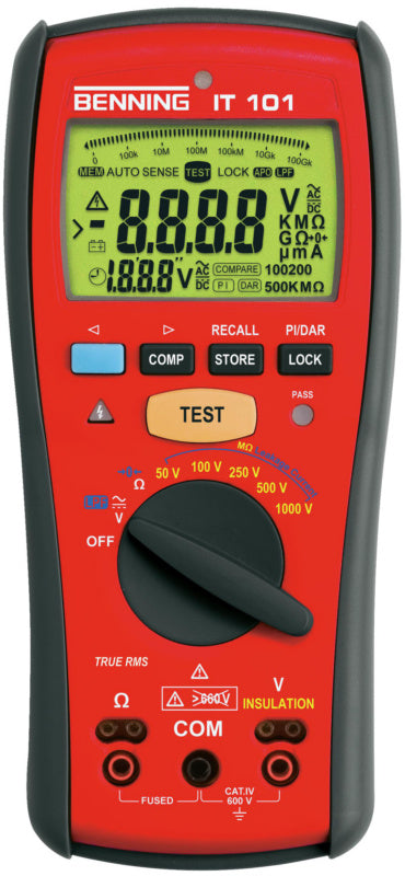 Přístroj pro měření izolace a odporu IT101