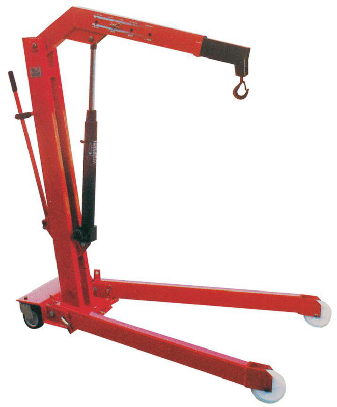 Dílenský jeřáb, hydraulický